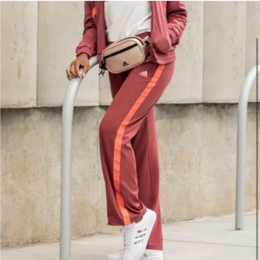 Adidas Women's Pants - Rust Orange